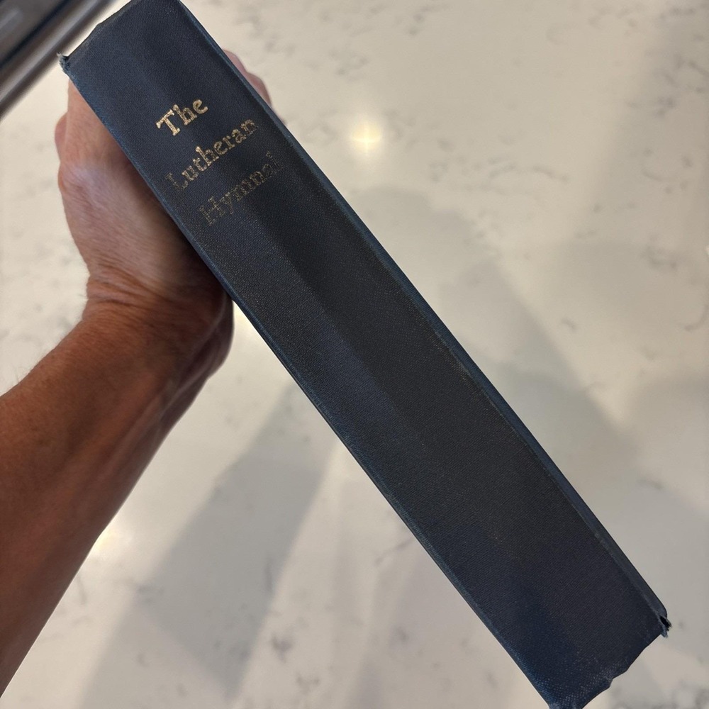 VINTAGE- The Lutheran Hymnal 1941 Concordia Publishing Blue Hard Cover - Picture 2 of 8